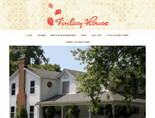 Tablet Screenshot of finlayhouse.ca